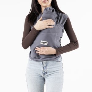 Gürcan Bebe Sling Anakucağı Cepli Bebek Taşıma Şalı - Şapka ve Torba