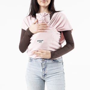 Gürcan Bebe Sling Anakucağı Cepli Bebek Taşıma Şalı – Şapka ve Torba