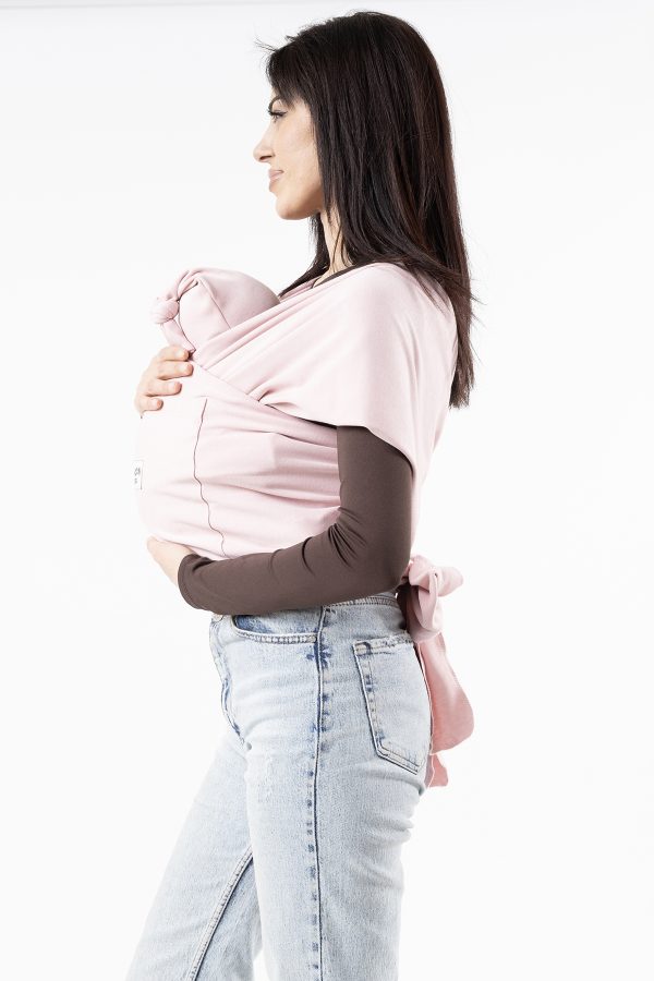 Gürcan Bebe Sling Anakucağı Cepli Bebek Taşıma Şalı – Şapka ve Torba - Görsel 2